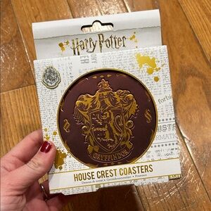 Harry Potter Gryffindor House Crest Coasters
